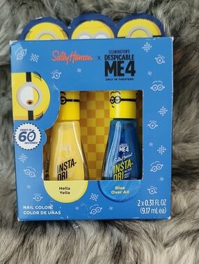 Sally Hansen Insta-Dri Nail Polish Duo - Yellow & Blue